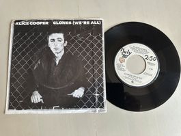 ALICE COOPER rare Single Clones USA differnt Glam Kult