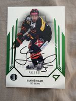 Sammelkarte Lukas Klok SC Bern mit Autogramm limitiert