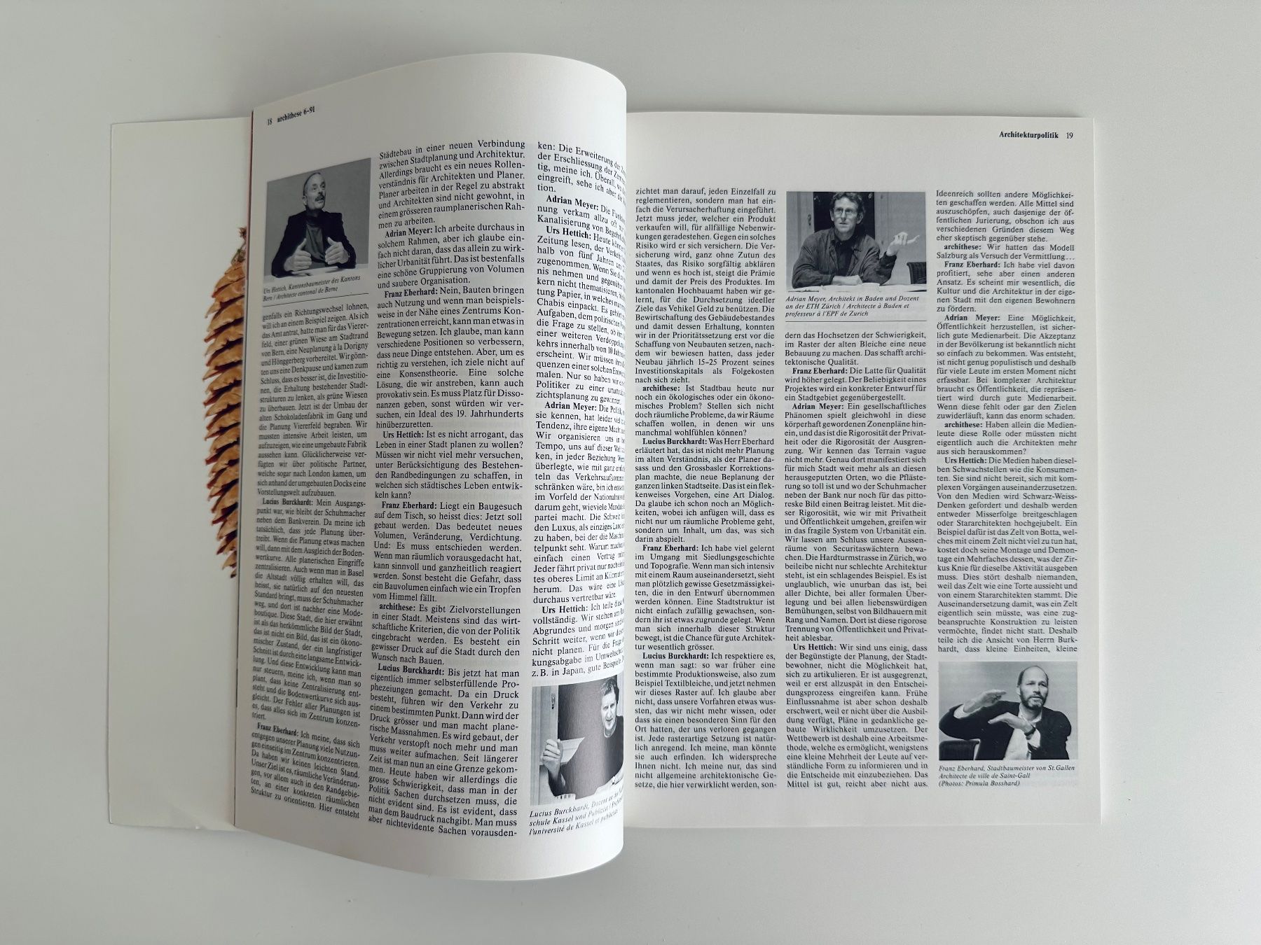 Libri: archithese  6–91: Architekturpolitik – Usato da Zürich venduto da arn___ 2