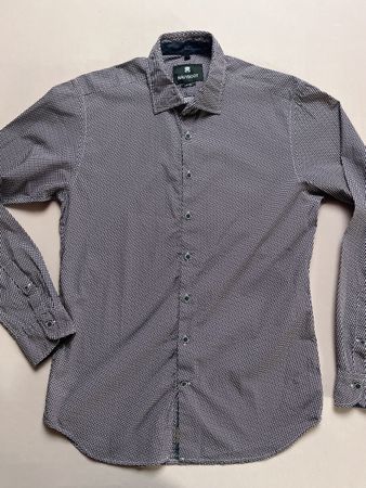Navyboot Hemd Slim Line Gr. M Karo Baumwolle Top Zustand