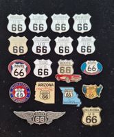 18 Route 66 USA Pins