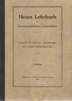 Neues Lehrbuch des hauswirtschaftlichen Unterrichtes 1934
