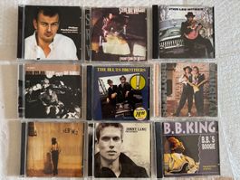 Sammlung 9 CD‘s - Blues und Blues Rock