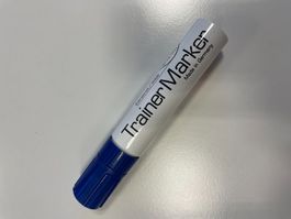 Trainer Marker Extrabreit 6cm - 12cm , Farbe Blau