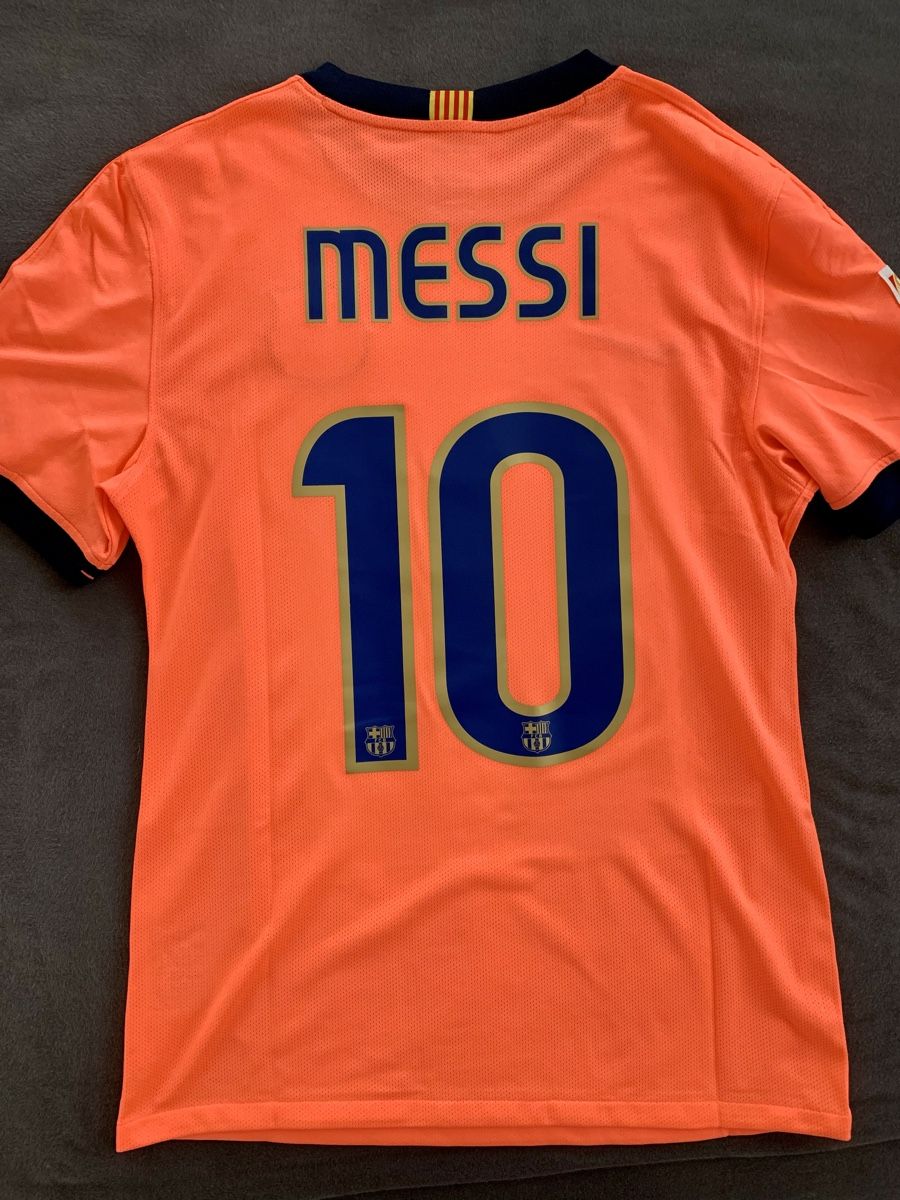 FC Barcelona Canottiere & Pantaloni: FC BARCELONA MESSI PLAYER ISSUE TRIKOT BARCA NIKE MATCHWORN – Nuovo (secondo la descrizione) da Rain venduto da JerseyLegends 1