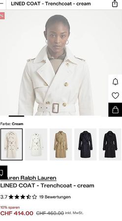 Trenchcoat - Weiss