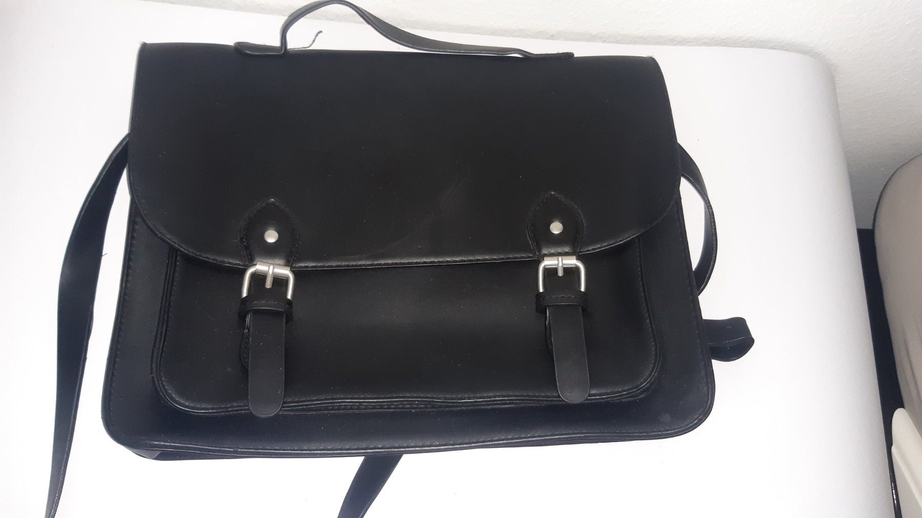 Stradivarius Borse: Schwarze Tasche Stradivarius – Usato da Basel venduto da Laura0133