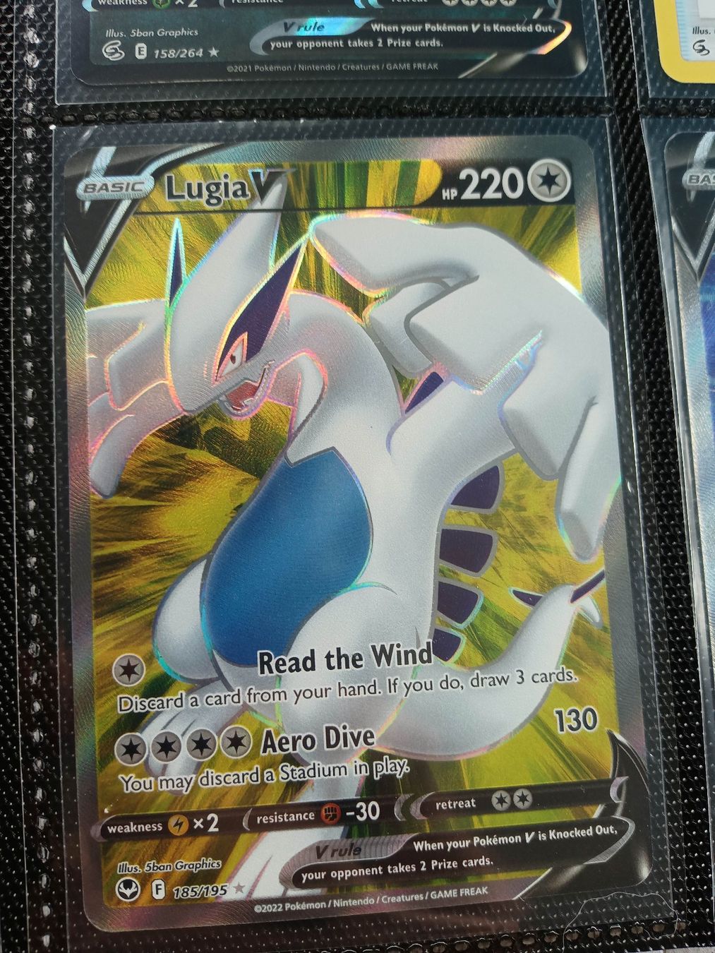 Pokémon Sammelbilder & Trading cards: Lugia V - Full Art - Silver Tempest – Gebraucht aus Altstätten SG von