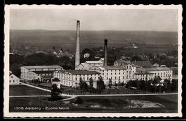 AK Aarberg, Blick zur Zuckerfabrik