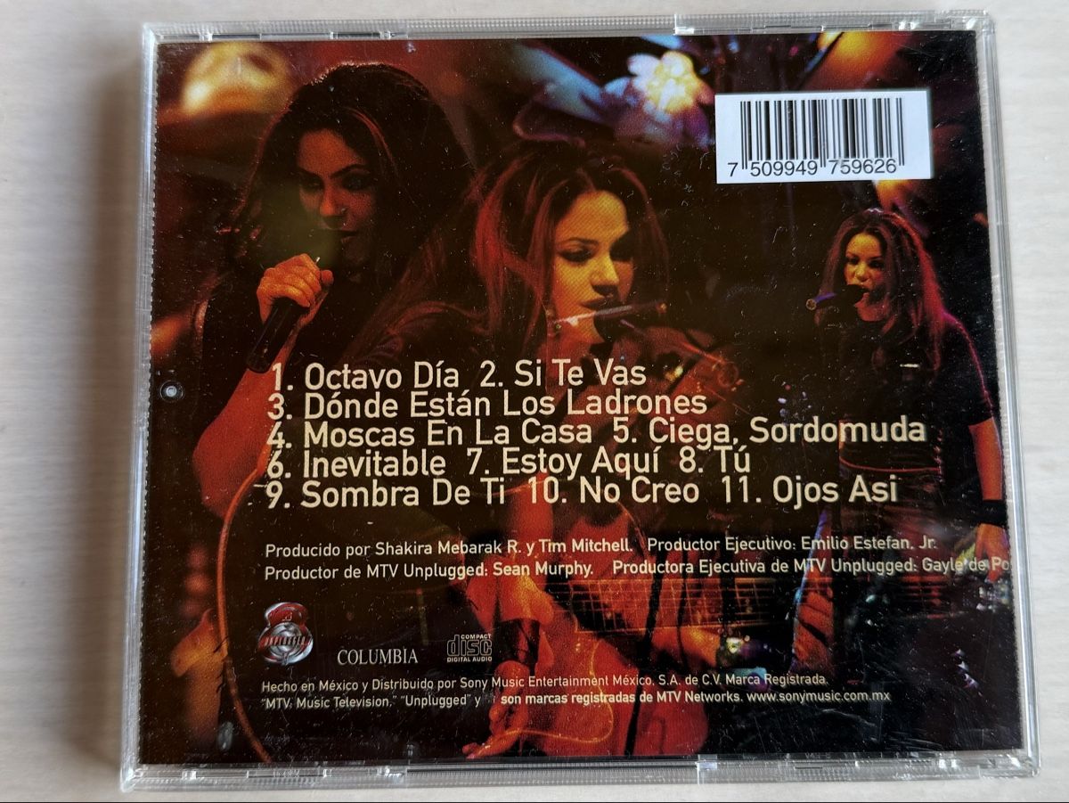 CDs: Shakira MTV Unplugged CD – Gebraucht aus Oberried Brienz von Chyara 1