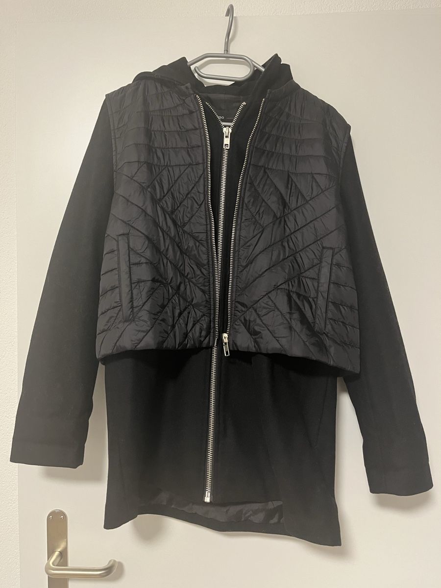 Mango Cappotti: Mantel mit Weste schwarz Mango S neu – Nuovo (secondo la descrizione) da Birrwil venduto da vanyboo 1