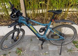 E-Bike Ghost mway blau mit Zubehör gebrauchter Zustand