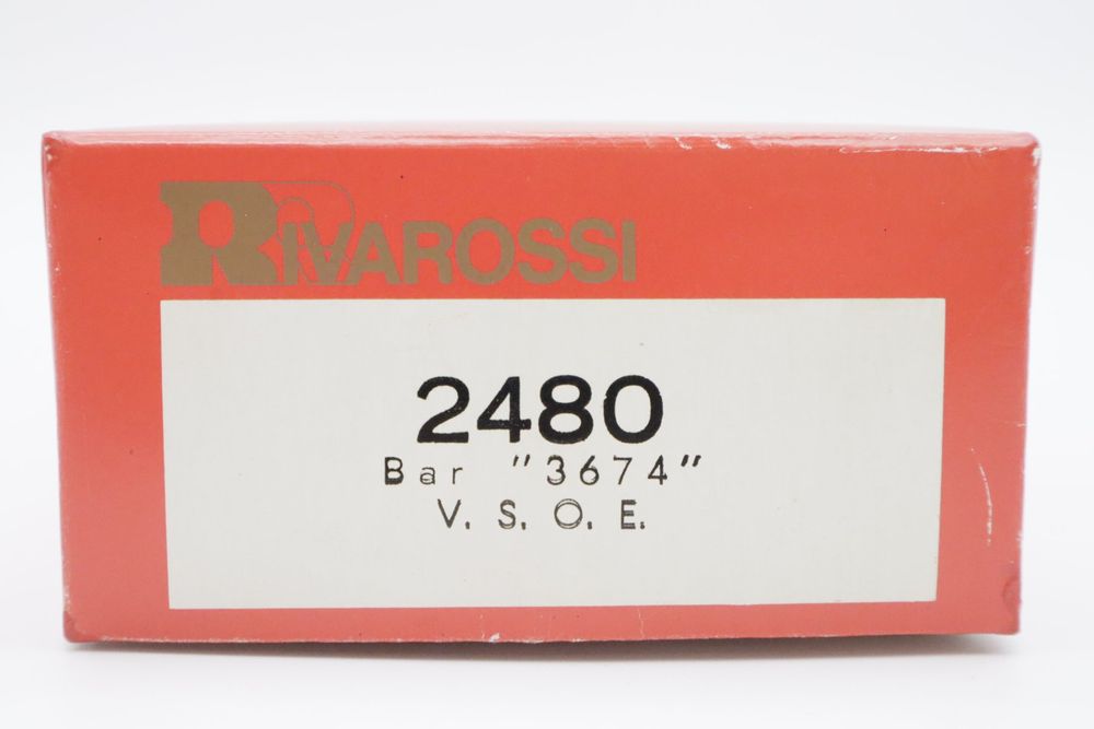 Rivarossi Modelleisenbahnen: Rivarossi 2480 CIWL "Barwagen" 3674 H0 DC – Gebraucht aus Basel von Railfun 8
