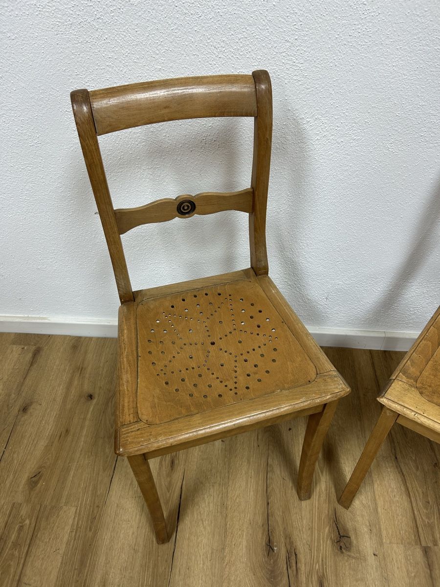 Sedie: 2er Set Biedermeierstühle – Usato da Basel venduto da Sackmann 3