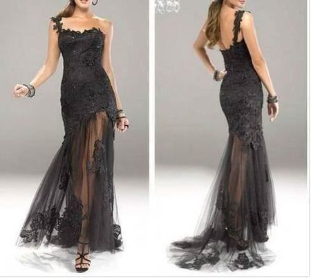 Abendkleid schwarz 32/36/38/40