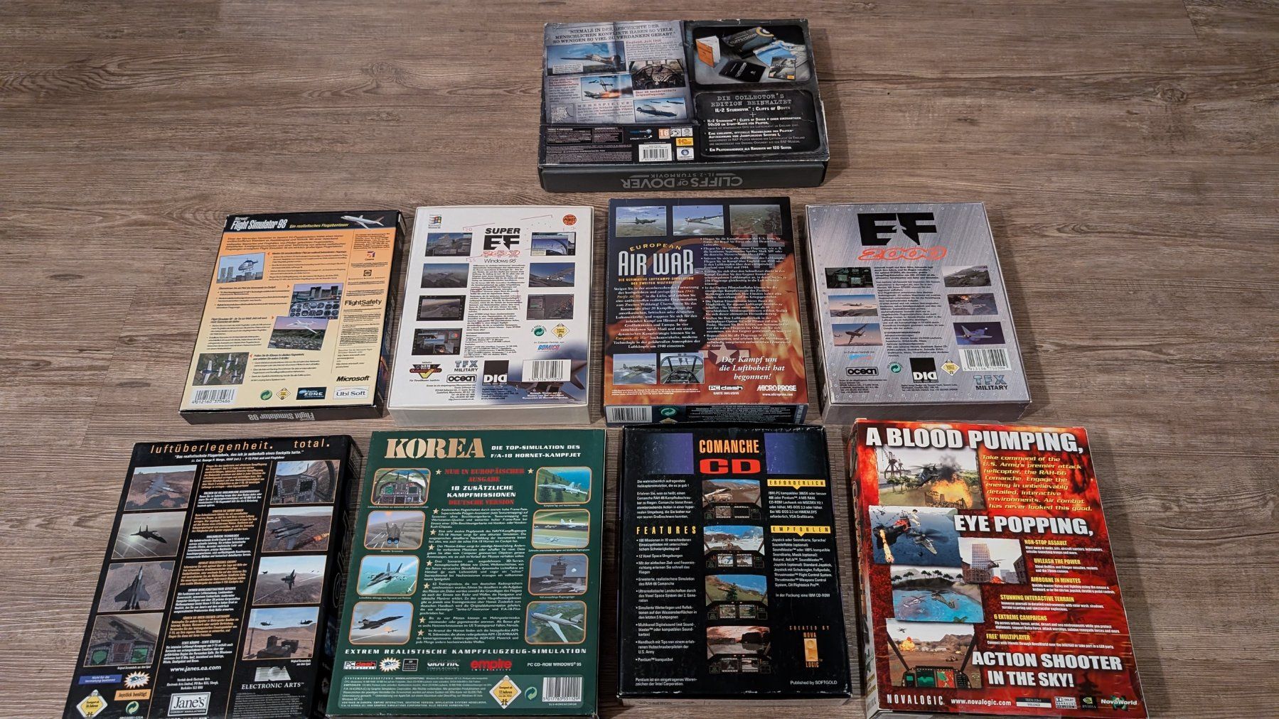 Spiele: Flugsimulator Sammlung PC Big Box Retro – Gebraucht aus Bad Ragaz von MR_BR 1