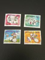 Diddl Briefmarken, 4 Stück ungestempelt, 2003+2004 Neu