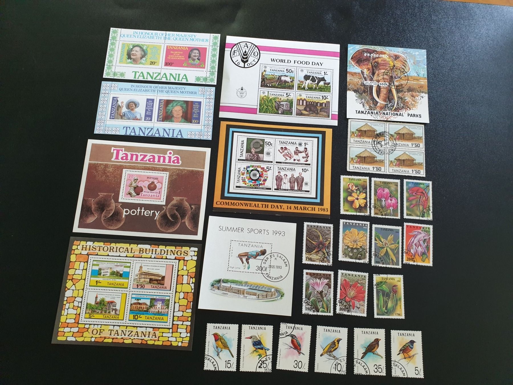 Tutti i francobolli: Briefmarken Tanzania – Nuovo (secondo la descrizione) da Zumikon venduto da chv_w96q