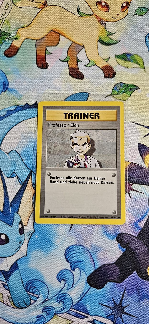 Pokémon Carte collezionabili: Professor Eich 88/102 Base Set DE – Usato da Belp venduto da Ginus85