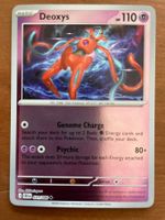 Pokemon Deoxys Reverse (Versand gratis)