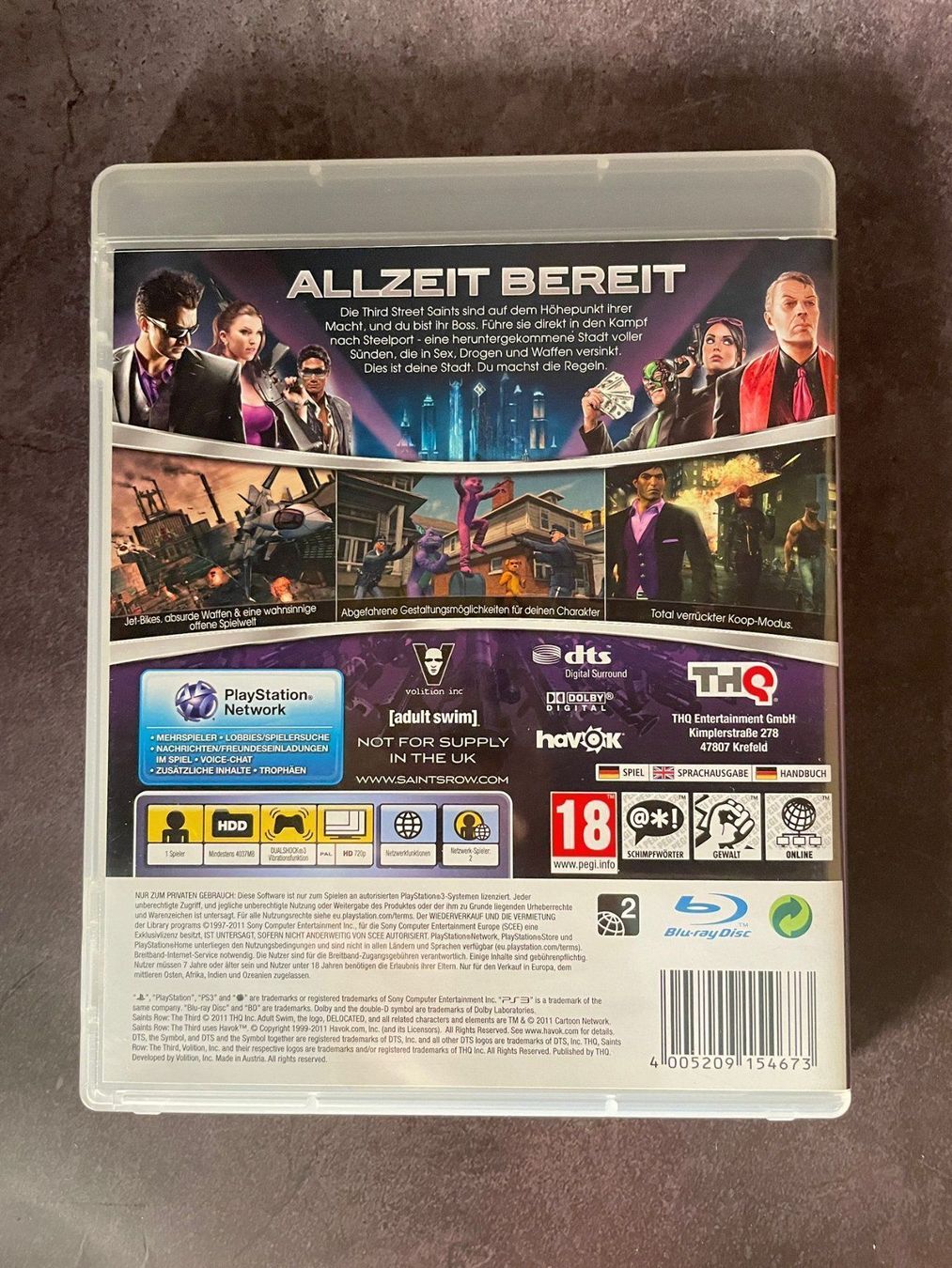 Giochi: Saints Row: The Third [PS3] – Usato da Niederwil SO venduto da BlueSonic 1