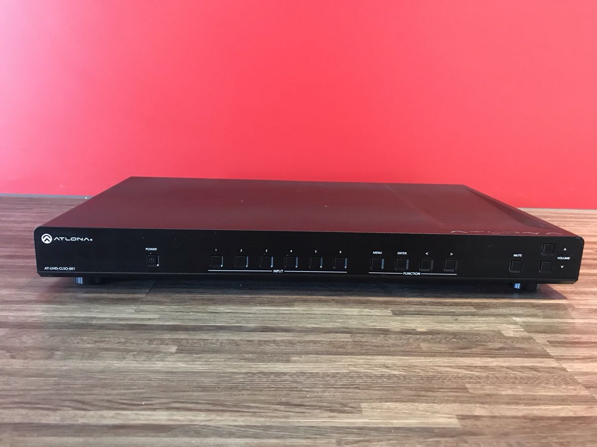 Componenti elettronici: Atlona AT-UHD-CLSO-601 – Usato da Einsiedeln venduto da pioneertv