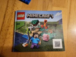 LEGO Minecraft 21177 Das Hinterhalt des Creeper, komplett
