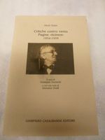 Critiche contro vento. Pagine "TICINESI" 1934-1939 - (1990)