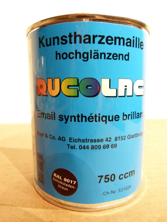 Ruco Rucolac Kunstharzemaille 750ml | Kaufen auf Ricardo