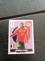 Jeremy Doku Extra Sticker Panini