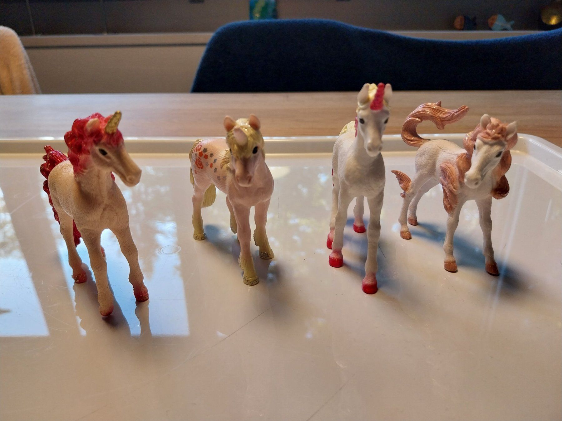 Schleich Spielzeuge: 3x Einhörner und 1x Zauberross – Gebraucht aus Bern von Epaddelw 1