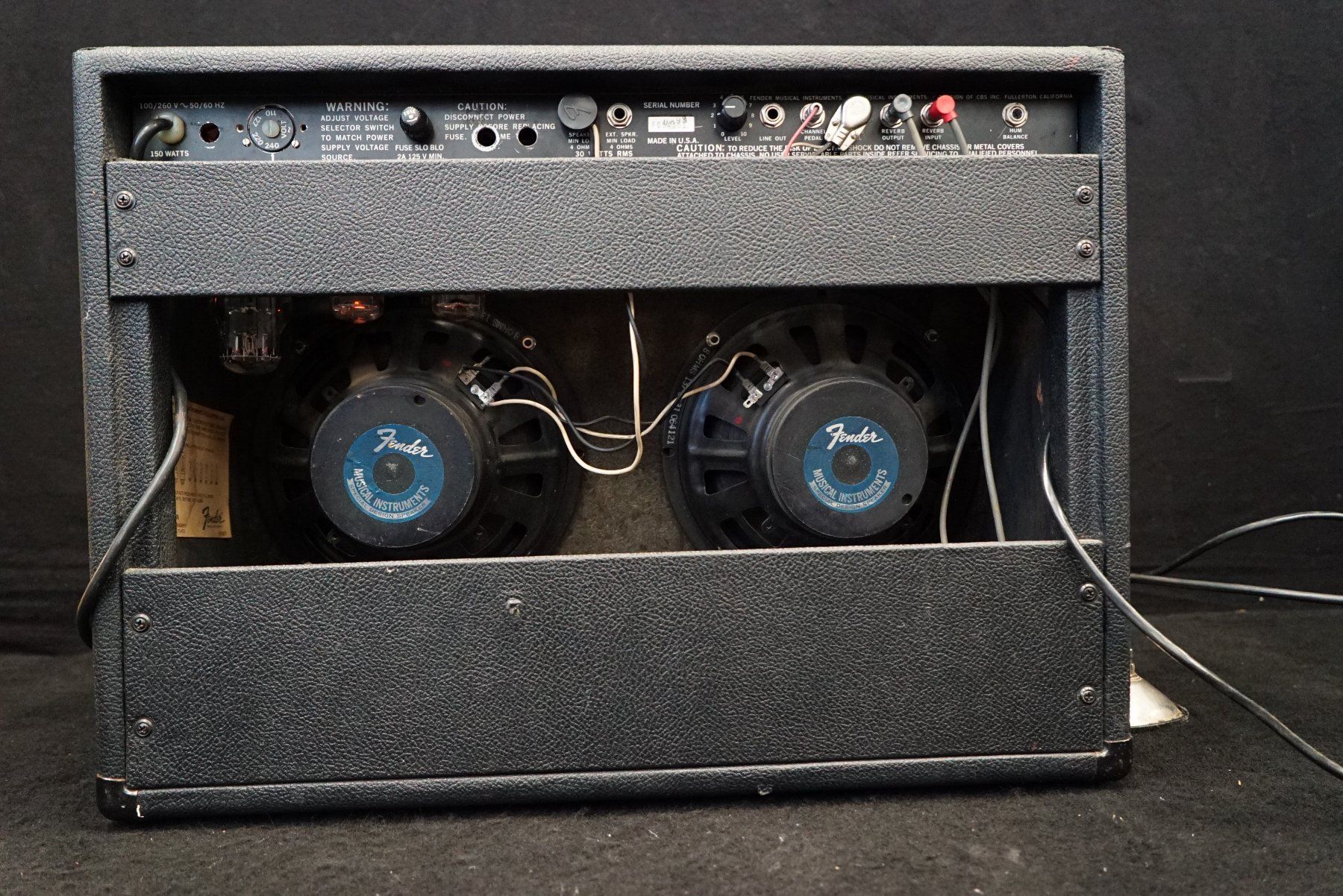 Fender Verstärker: Fender 30 Amp - 2x10" Two Channel w/ Footswitch 1980 Rivera – Gebraucht aus Ortschwaben von Musictrade 7