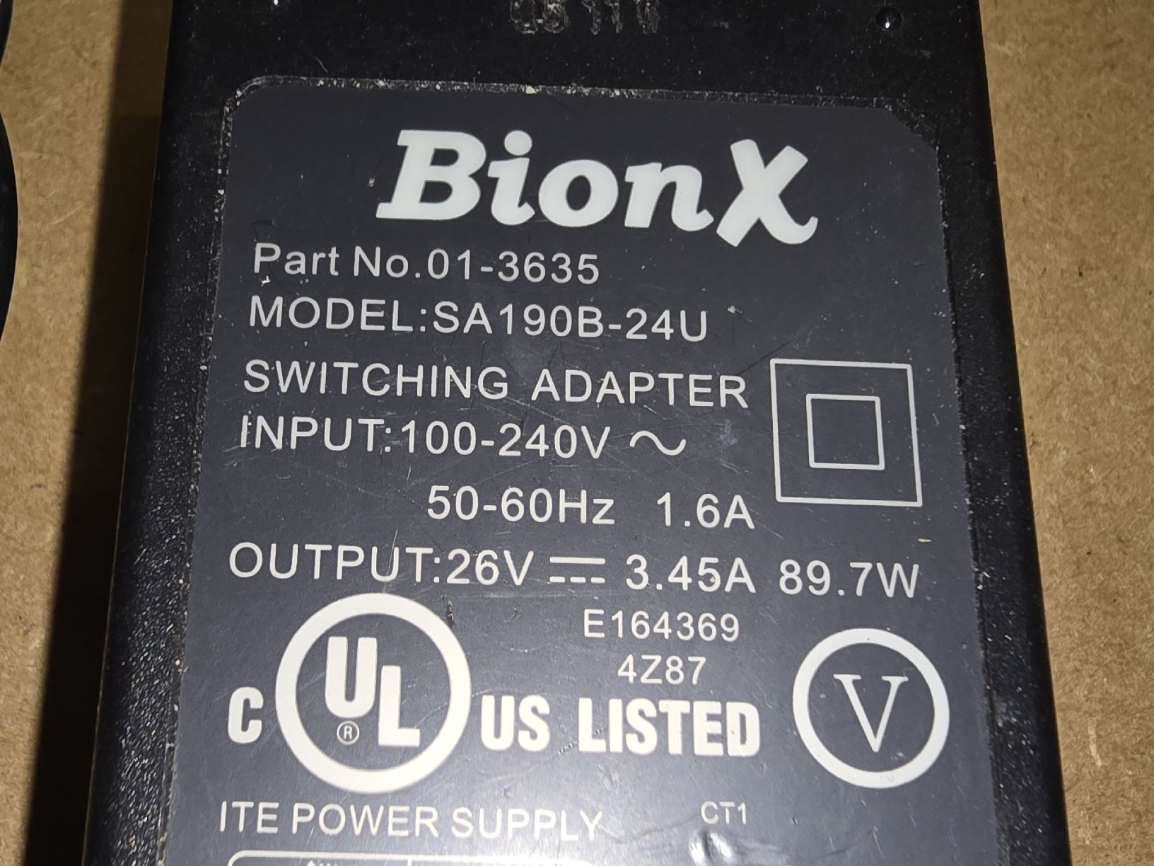 Bionx Chargeurs: Ladegerät E-bike Bionx – D'occasion à Lenzburg par cameleoncolor 3