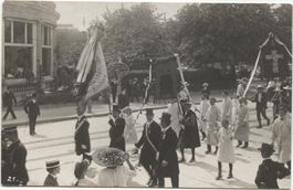 ZUERICH ZH 1920 Festumzug am Limmatquai