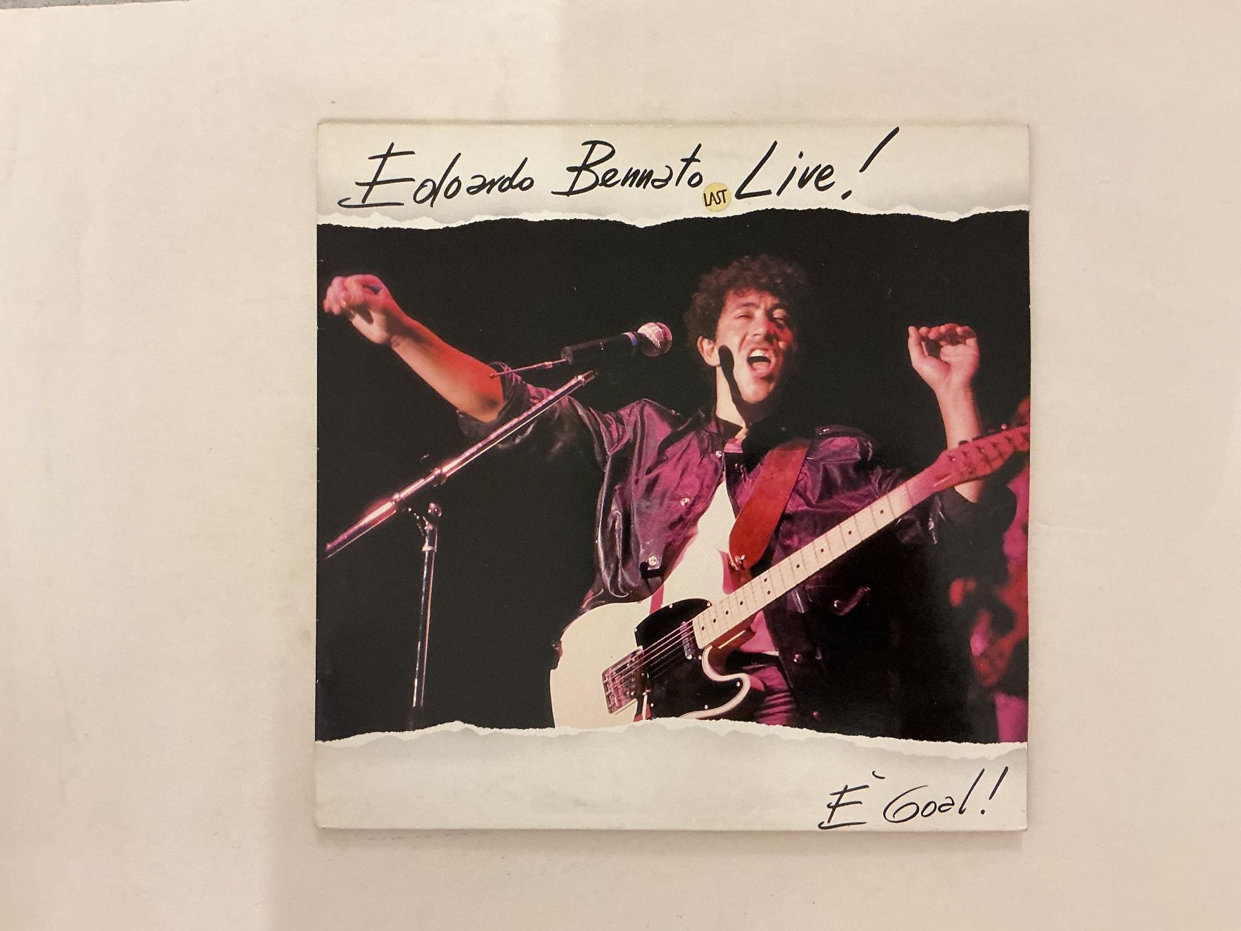 Vinyles: Edoardo Bennato LP - Live E Goal – D'occasion à Winterthur par Tumko-Vinyl