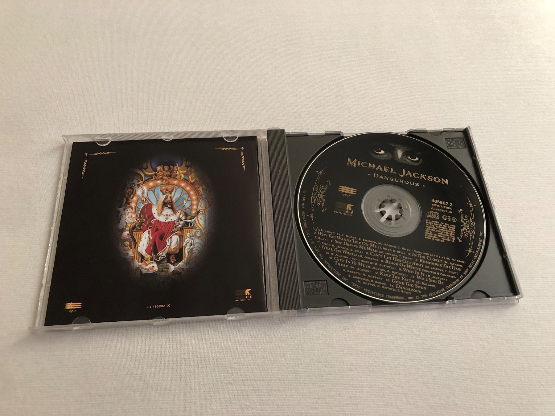 CD: Michael Jackson – Dangerous – Usato da Zürich venduto da vintagist 1