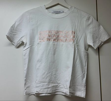 Calvin Klein Jeans T-Shirt weiss, Grösse XS