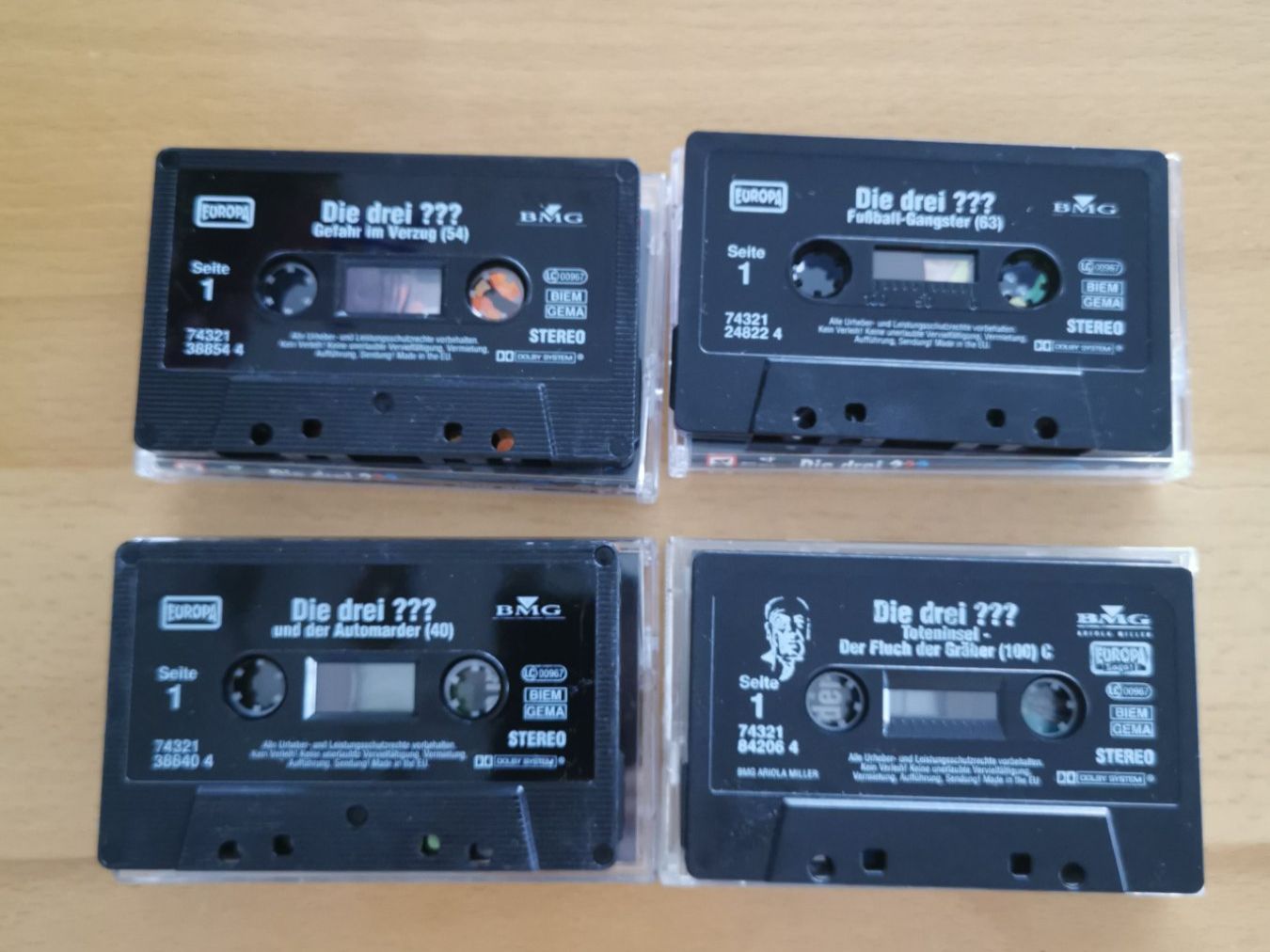 Musicassette: Die drei ??? Kassetten, 4 Stk. – Usato da St.Gallen venduto da Tamal0204 2