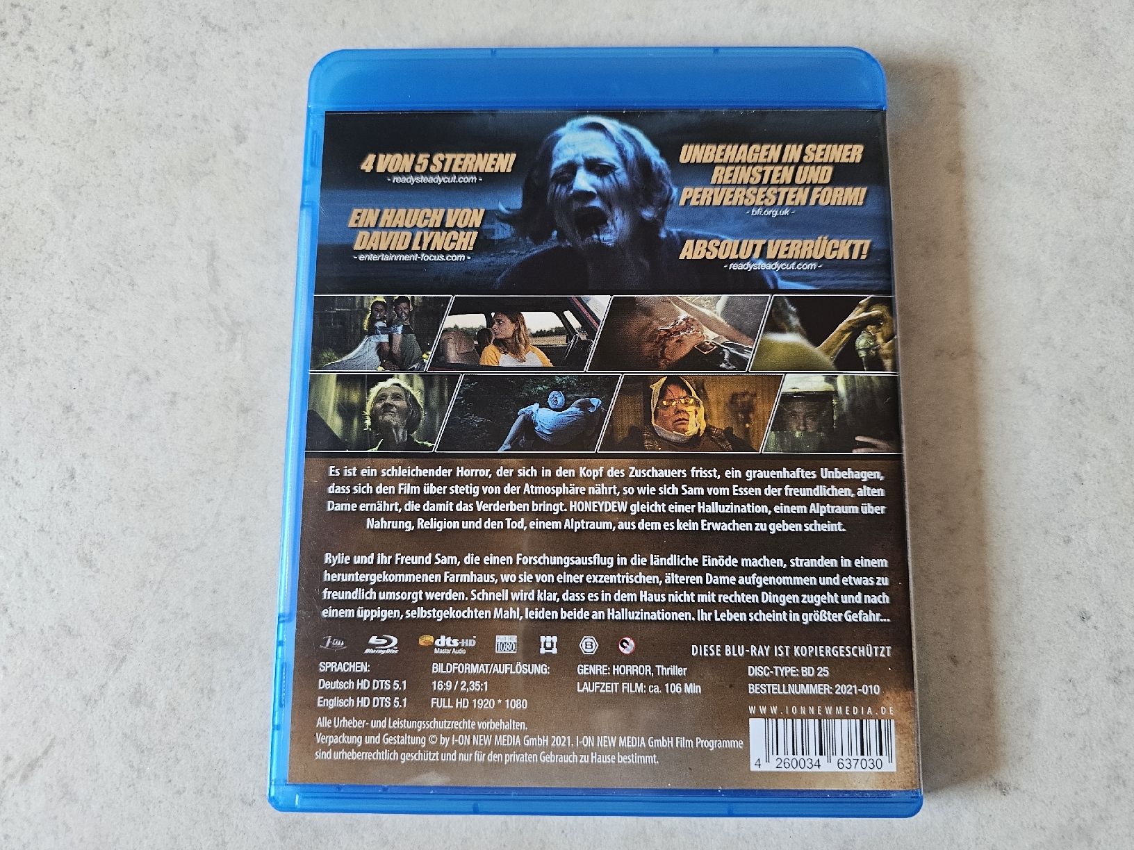Tutti i DVDs: Honeydew  -  You Must Be Starving  /  Bluray – Usato da Schneisingen venduto da backstore24 1