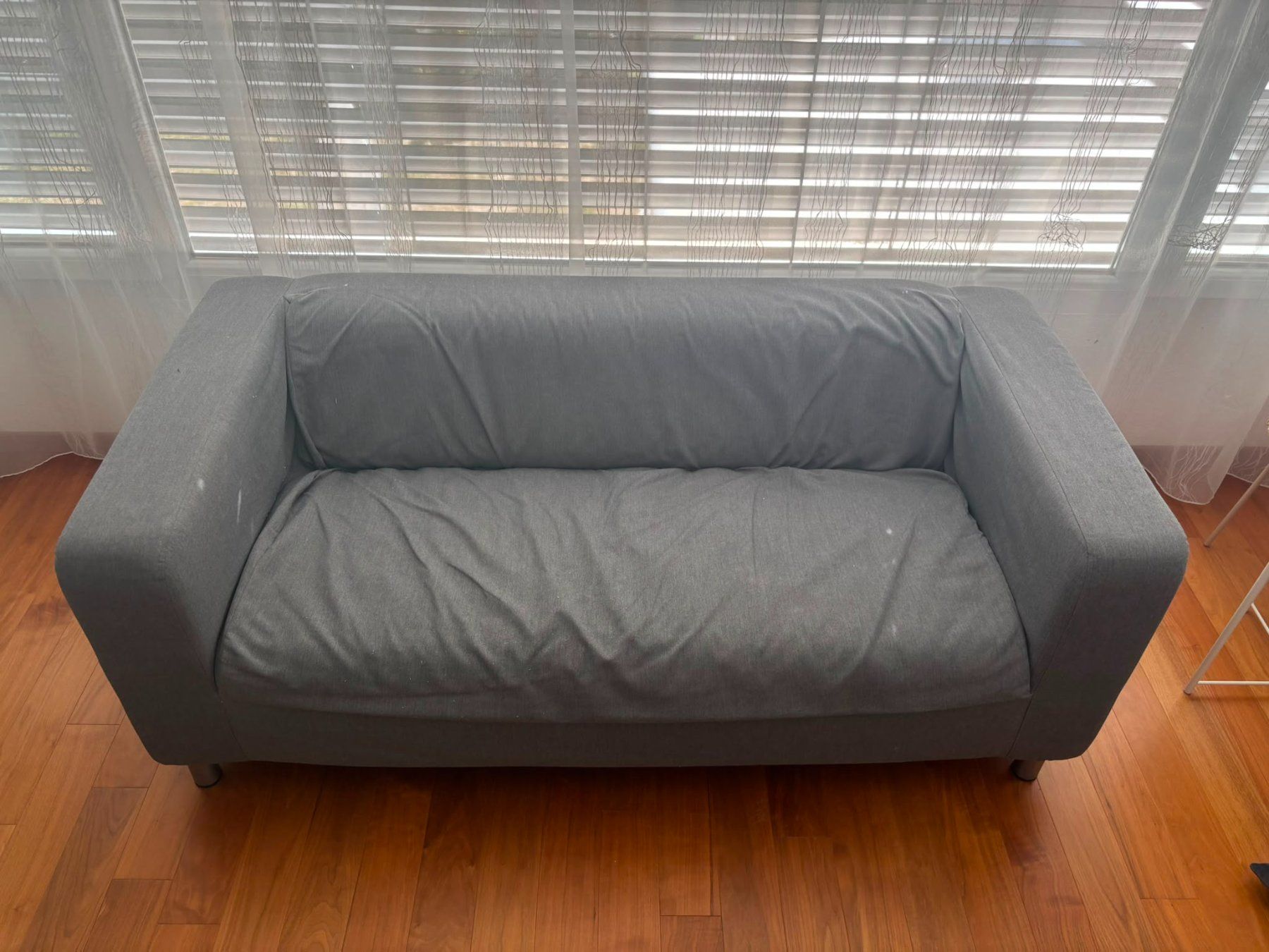 Ikea Sofas: , IKEA Klippan, 2er Sofa grau – Gebraucht aus Henau von flipflop123