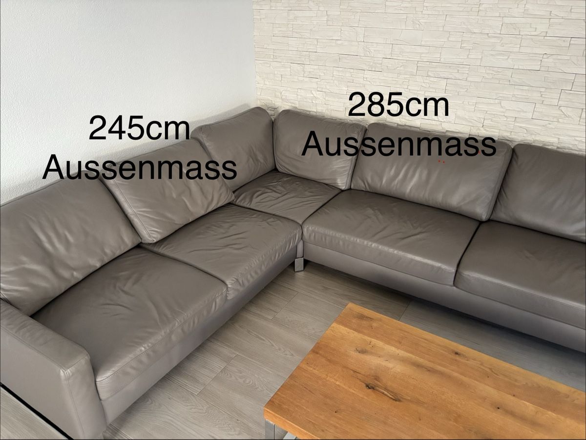 Divani: Ledersofa – Usato da Rothrist venduto da pj83 2