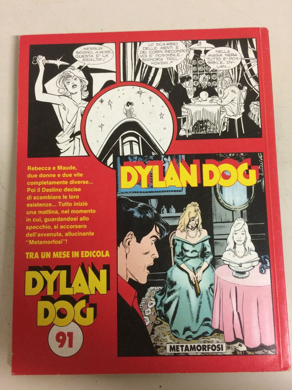 Fumetti: DYLAN DOG # 9O TITANIC  Sergio Bonelli‪ 1994 – Usato da Vezia venduto da Aquarius_Age 1