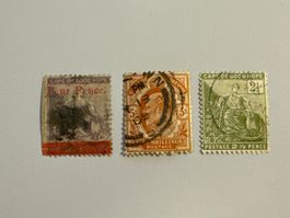 SOUTH AFRICA – Cape of GH QV SG27b, 4d on 6d FONR for FOUR