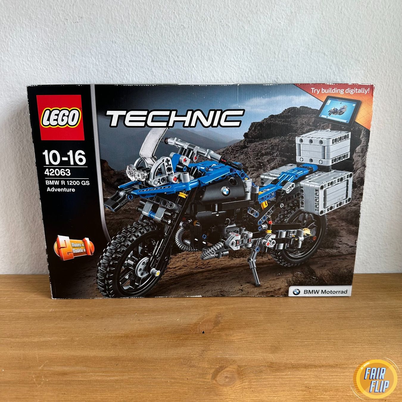 LEGO Technic 42063 BMW R 1200 GS Adventure (Neu und originalverpackt ...