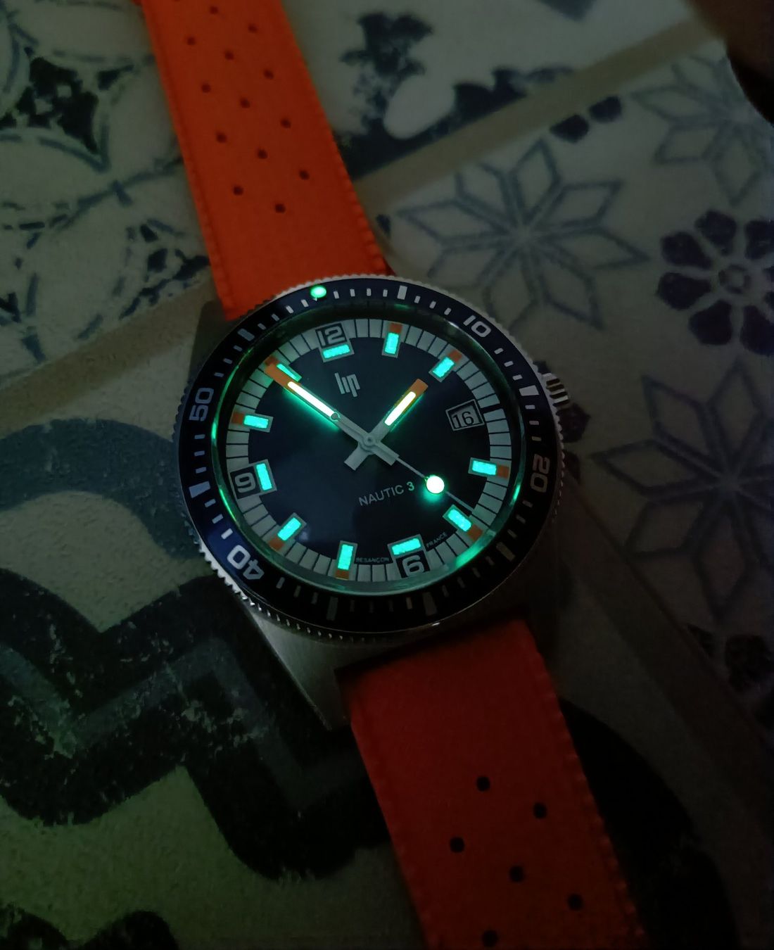 Lip Orologi: Lip Nautic 3 - La Joux-Perret G100 - Full Set – Usato da Fribourg venduto da Vintage_Collector 8