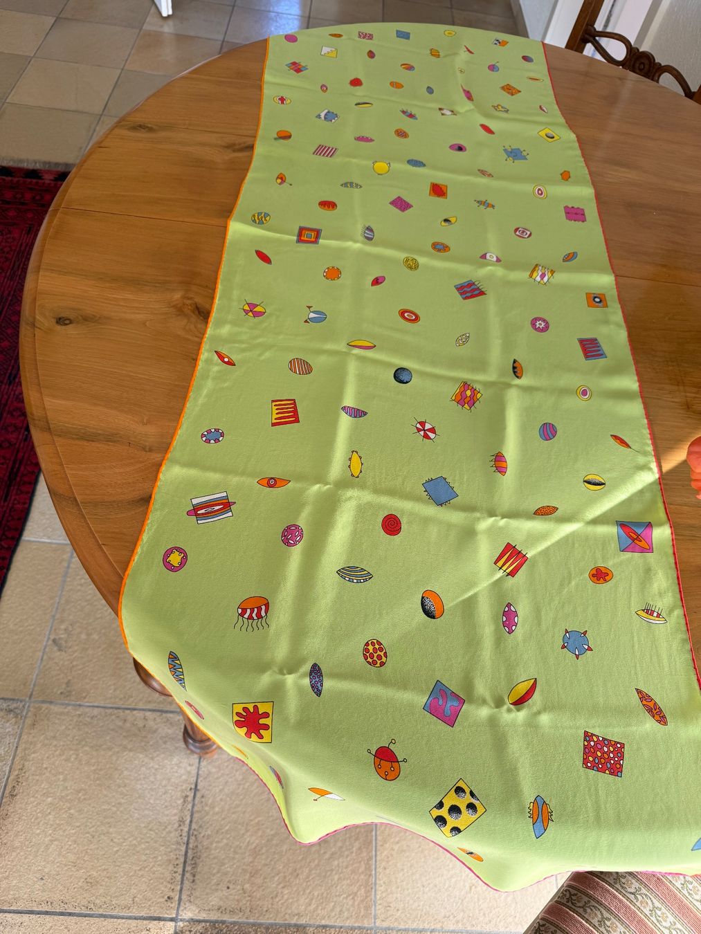 Foulard & Sciarpe: Seidenschal "Collection Matthias" – Usato da Oberentfelden venduto da milo.motti 2