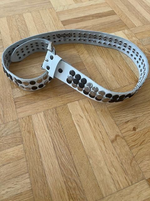 Gürtel: Gurt "Vanzetti" original, Leder, weiss, NEU! – Neu (gemäss Beschreibung) aus Walenstadt von ricamul 8
