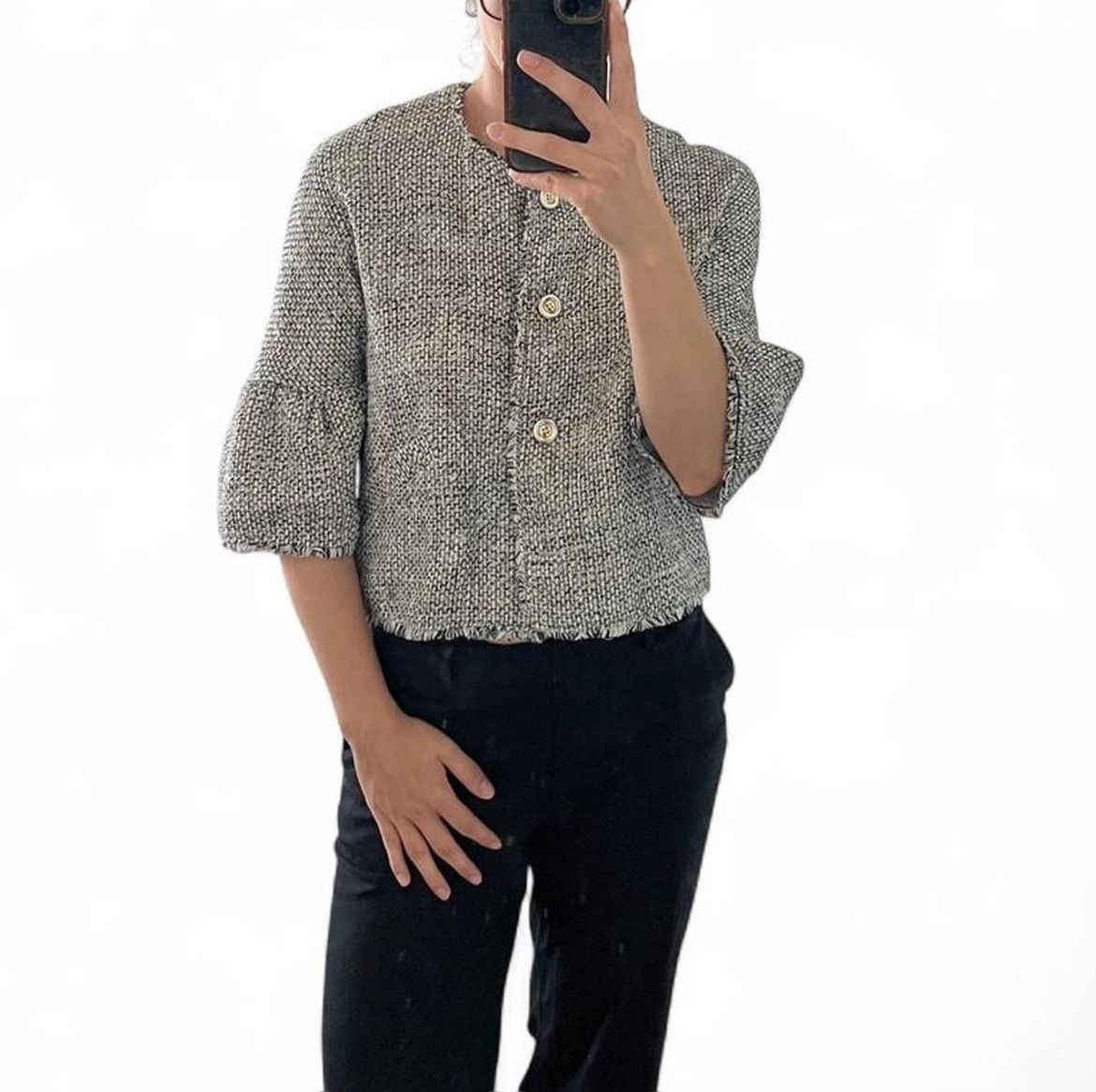 Giacche: Designer Tweed slight oversized jacket size S  – Nuovo (secondo la descrizione) da Zürich venduto da cel_cw9k