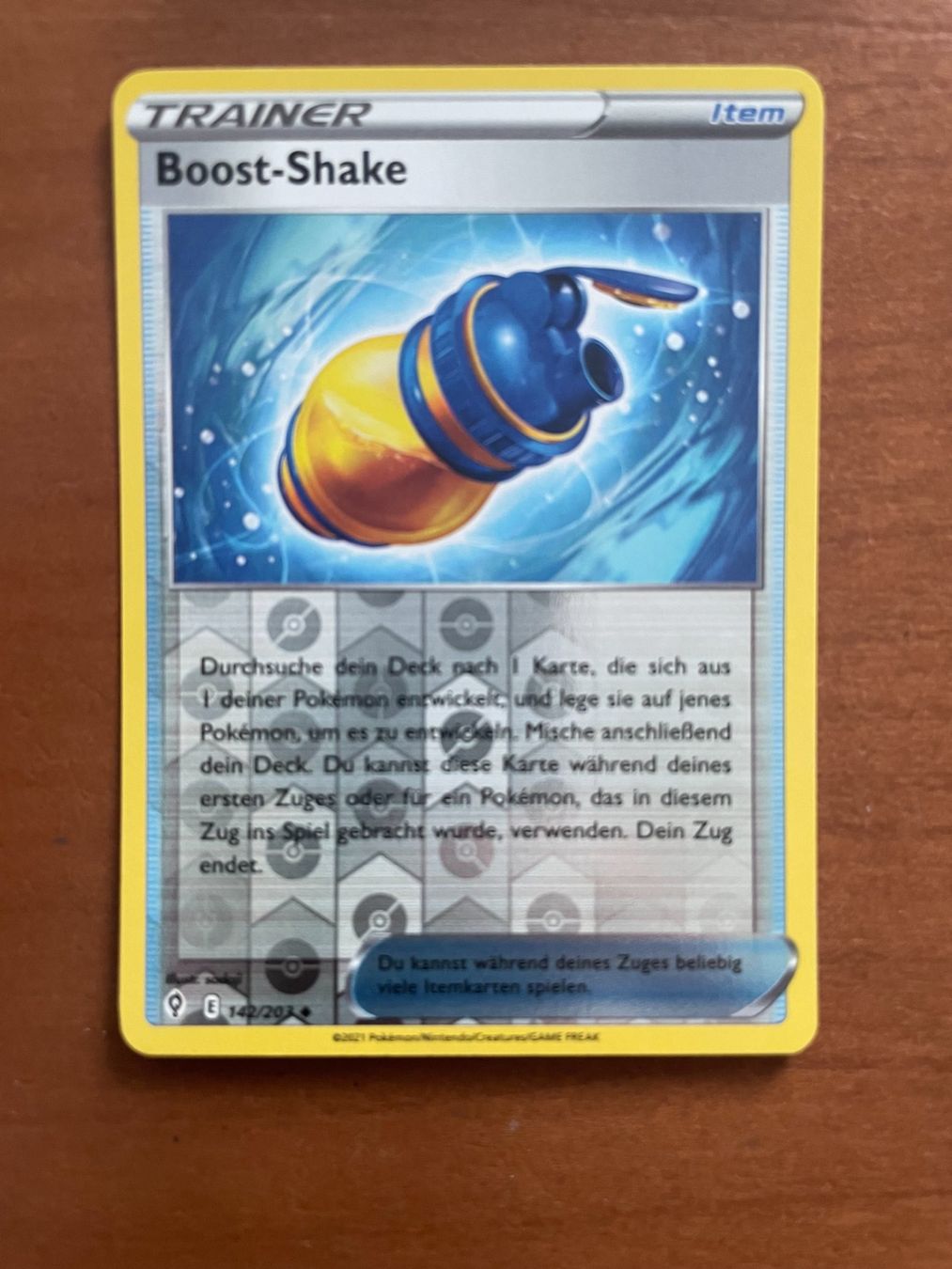 Pokémon Carte collezionabili: Pokemon Boost Shake Reverse (Versand gratis) – Nuovo (secondo la descrizione) da Chur venduto da Angerson
