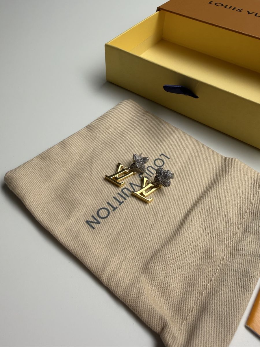 Louis Vuitton Ohrringe & -stecker: Louis Vuitton Iconic Flower M01287 – Gebraucht aus Rebstein von gad_gz8q 1